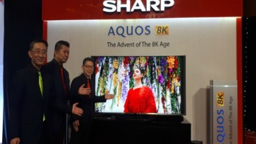 Sharp Electronics Indonesia Incar Penjualan Televisi Capai 1 Juta Unit, Naik 10%