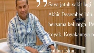 Dahlan Iskan Beberkan Soal Penyakit Serius yang Dideritanya