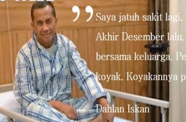 Dahlan Iskan Beberkan Soal Penyakit Serius yang Dideritanya