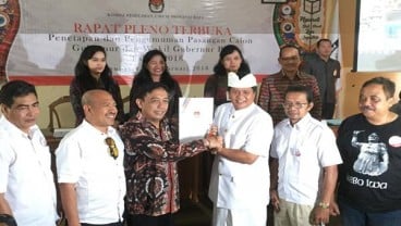 PILGUB BALI 2018 : KPUD Bali Tetapkan 2 Paslon