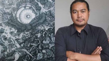 Great of Garuda Karya Perupa Bali Ikuti Pameran Art Paris