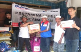 Pertamina MOR IV Salurkan Bantuan ke Korban Banjir Semarang