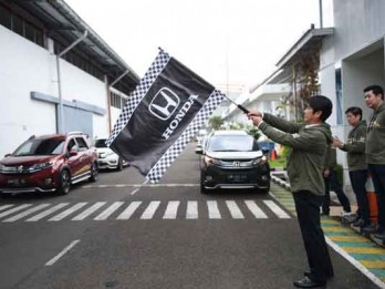 Kalangan Jurnalis Ikuti Honda BR-V The Braver Journey di Jalur Kamojang