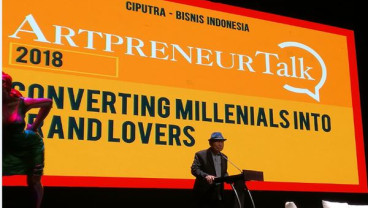 ARTPRENEUR TALK 2018, Ciputra: Generasi Milenial Harus Tahu Rahasia Telur Columbus