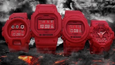 Tengok Koleksi Unik G-Shock All Red Edisi Terbatas