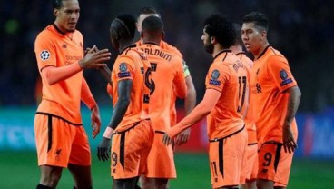 LIGA CHAMPIONS: Liverpool Lumat Porto 5-0