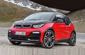 MOBIL LISTRIK: BMW i3s 2018 Tampilkan Desain Lebih Sportif