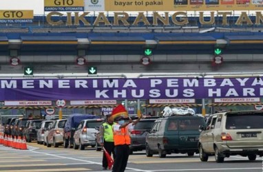 Libur Imlek, Gerbang Tol Cikarang Utama Panen Kendaraan