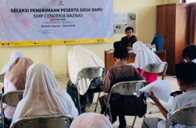 SMP Cendekia Baznas Tak Pungut Biaya Apa pun Sampai Siswa Lulus