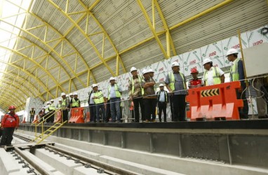 Waskita Fokus Pekerjaan Non Melayang di LRT Palembang