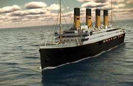 China Bangun Replika Titanic Senilai Rp2,1 Triliun