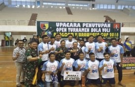 Tim Voli Putra IKIP Budi Utomo Juara I Pangdam V/Brawijaya Cup 2018