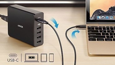 Peranti USB 5 Port ini Dilengkapi IQ Daya