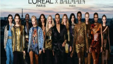 Loreal Gandeng Balmain dan Gigi Hadid