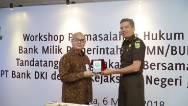 Kerja Sama Bidang Hukum, Bank DKI Gandeng Kejari Jakarta Pusat