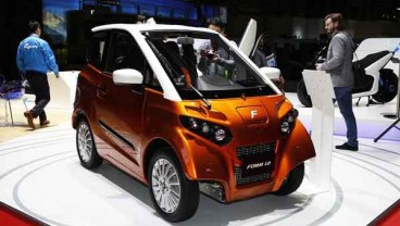 World Premier di GIMS 2018, Mobil Kompak Listrik Fomm One Tampil Bergaya Kabuki