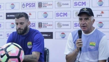 LIGA 1: Persib Hadapi PS Tira di Laga Perdana, Gomez Siapkan Uji Coba