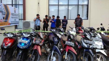 Sita 16 Motor, Polres Kukar Ringkus Gembong Curanmor