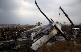 Pesawat Jatuh Terbakar di Nepal, Setidaknya 50 Orang Tewas
