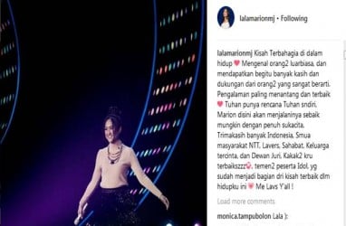  INDONESIAN IDOL: Tersingkir di 6 Besar, Ini Komentar Marion  