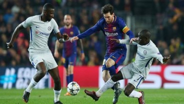 LIGA CHAMPIONS: Gulung Chelsea 0-3, Barcelona Ke Perempat Final, Messi Cemerlang