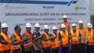 PLN Groundbreaking Transmisi 500 kV Indramayu-Cibatu