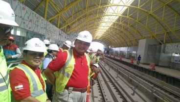 Pemerintah Pantau Penerapan K3 Proyek LRT Palembang