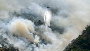 Heli BNPB Bantu Patroli Karhutla Riau