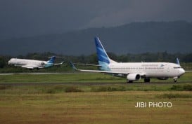 Penerbangan Garuda Manado-Bali Ditutup Sementara