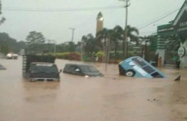 Hujan Lebat 6 Jam, Samarinda Dikepung Banjir 