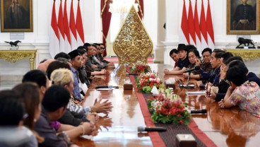 Dari Bunga Citra Lestari Sampai Bimbim Temui Jokowi di Istana Merdeka