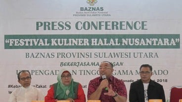 Baznas Perkuat Kuliner Halal di Sulawesi Utara