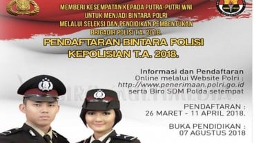 Polri Buka Lowongan Bintara Polisi, Buruan Daftar di Sini