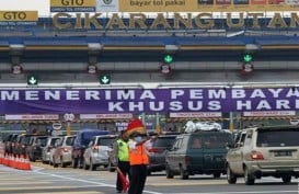 82.000 Kendaaran Melintasi Gerbang Tol Cikarang Utama