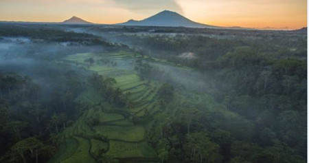 Indahnya alam Bali./.