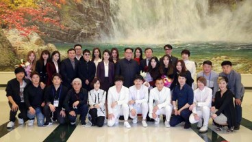 Kim Jong Un Asyik Nonton K-pop, Tanya Lirik Lagu dan Foto Bareng