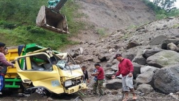 Longsor Penambangan di Kali Gendol Renggut Dua Nyawa