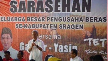 Pilgub Jateng 2018 : Ganjar Janjikan Tetap Swasembada Beras