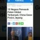 10 Negara Pemasok Paten Global Terbanyak, China Geser Posisi Jepang