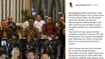 Ical dan Butet Bela Dokter Terawan Soal Sanksi Pemecatan IDI