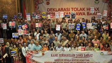 Deklarasi Bersama Kepolisian, Perbankan Jabar Jihad Lawan Hoax