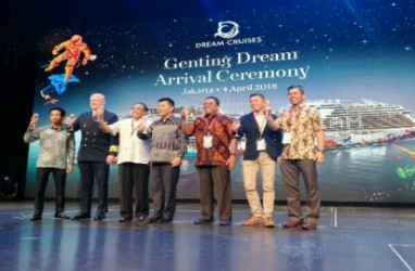 Kapal Pesiar Genting Dream Singgah di Jakarta