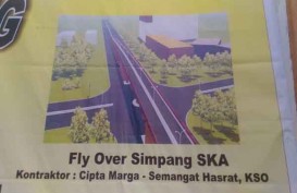Desain Jalan Layang Simpang SKA Pekanbaru Berubah Tiga Kali