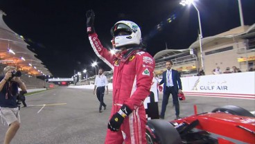 F1 Bahrain: Duet Ferrari Vettel-Raikkonen Raih Posisi Start 1-2