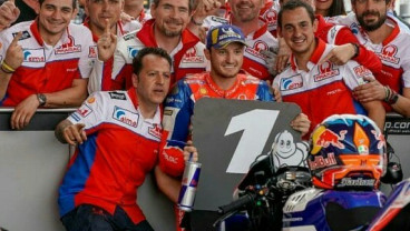 Jack Miller Raih Pole Position, Rossi Tercecer di Posisi 11