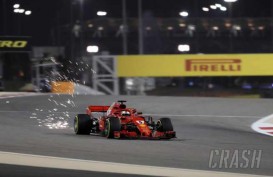 Hasil GP Bahrain 2018: Vettel Menang Dramatis, Hamilton Ketiga