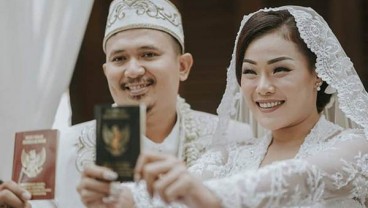 Berikut Foto-foto Pernikahan Chef Aiko dan Saugi