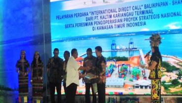 Peresmian Direct Call di Kariangau Tekan Biaya Logistik Nasional