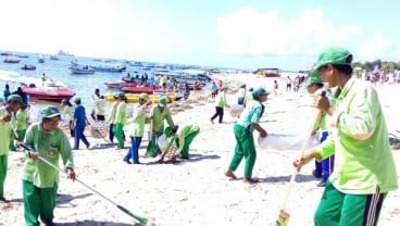 Pesisir Timur Tanjung Benoa Dipenuhi Sampah