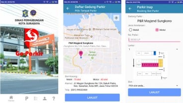 GO Parkir, Booking Tempat Parkir Cukup dari  Ponsel